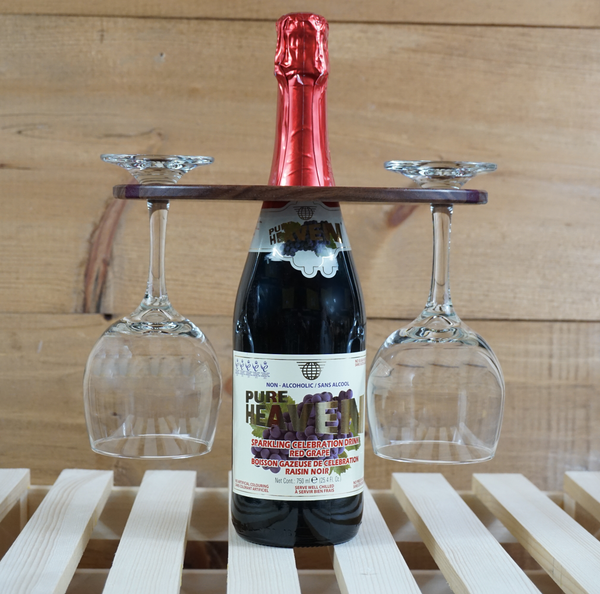 Wine Glass Bottle Holder